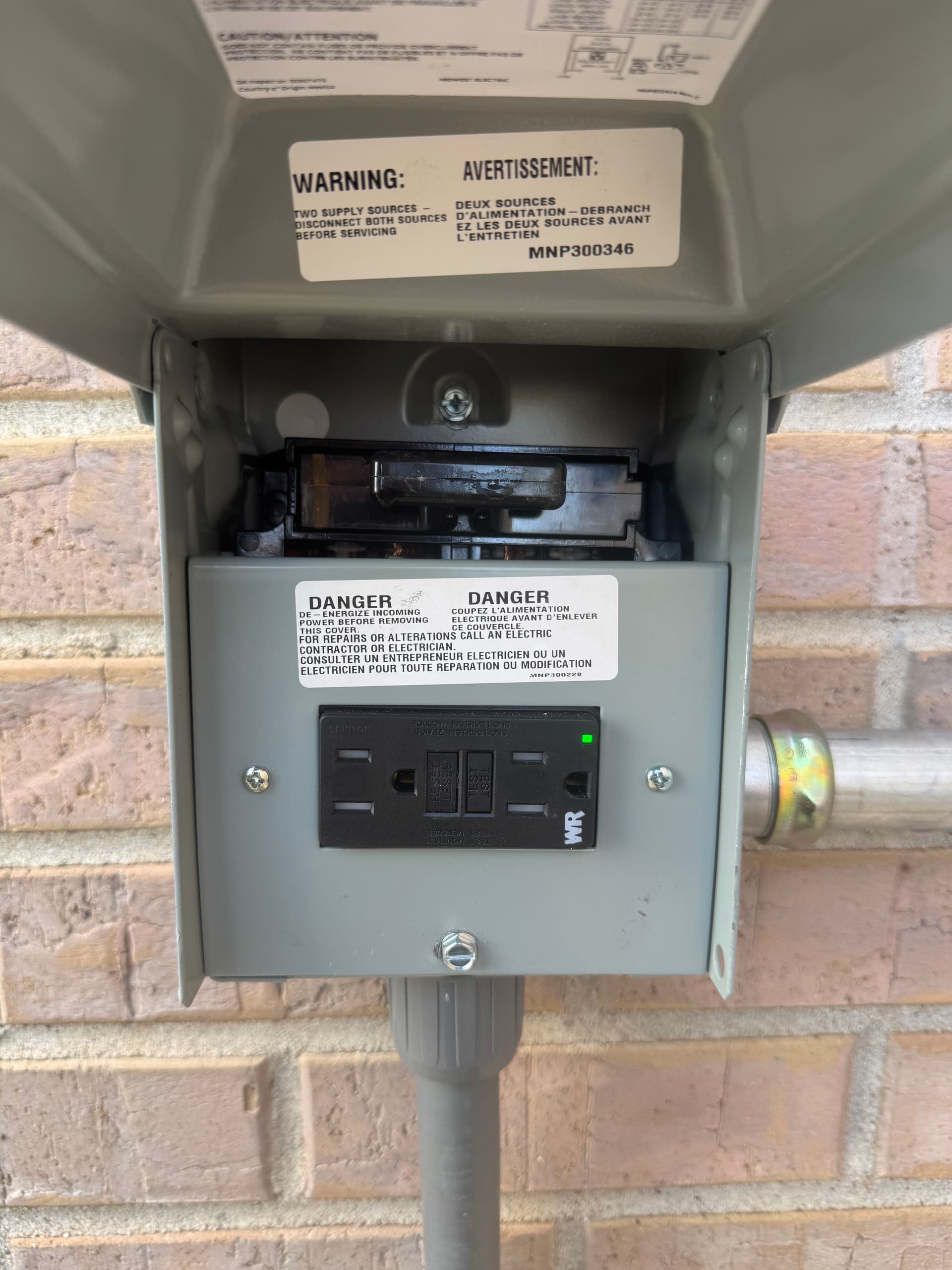 Mini Split Disconnect and GFCI Install Done Right image