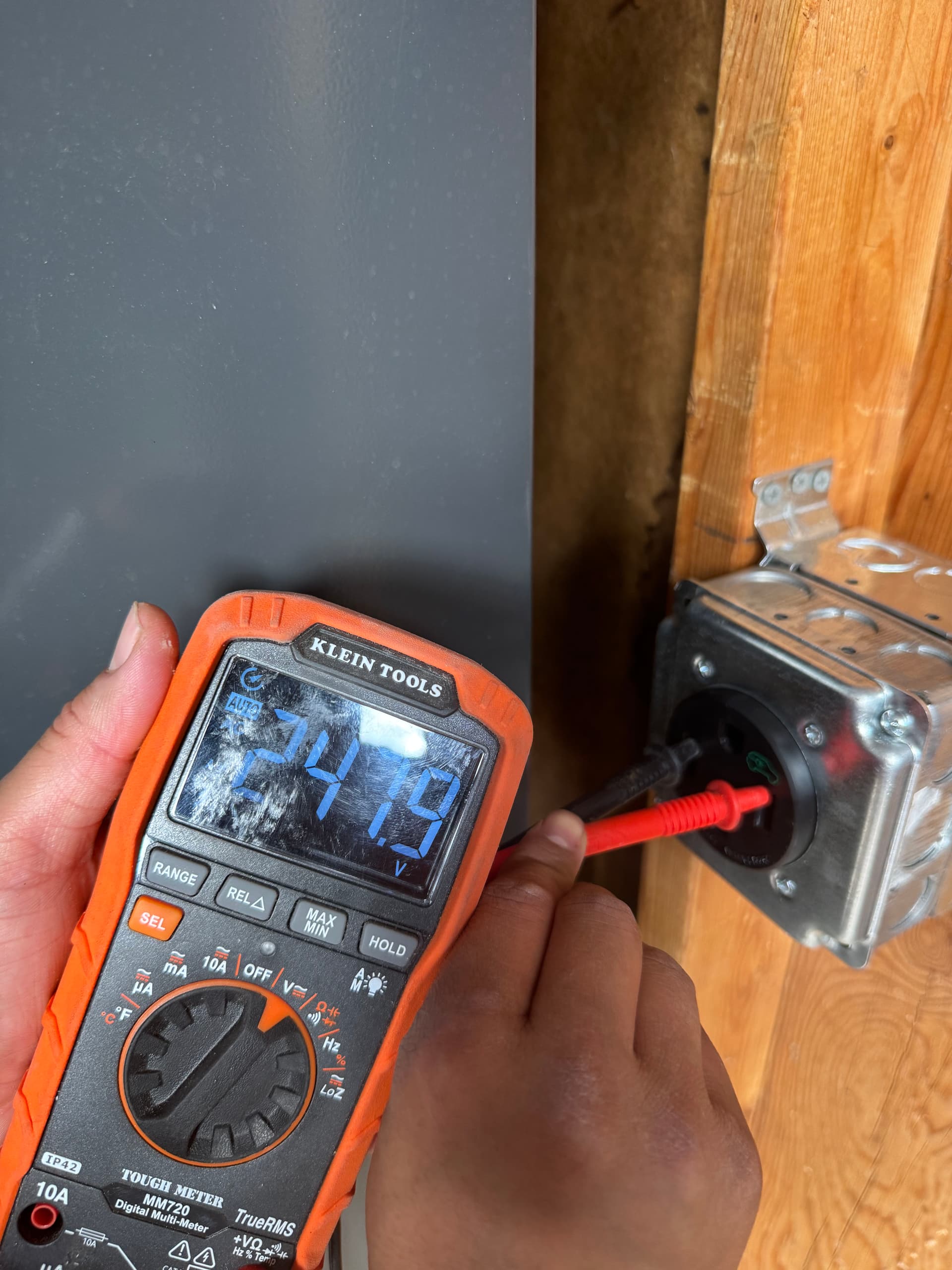 Gallery photos for NEMA 14-50 Outlet Setup in Lafayette CO: Image #1