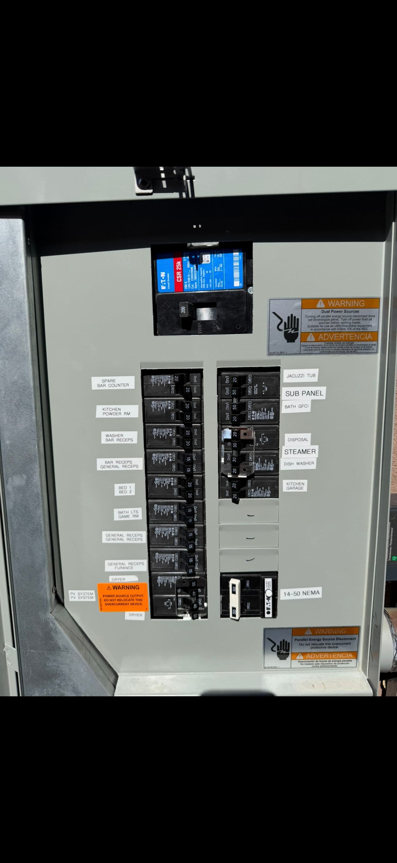 Project 200 Amp Service Upgrade Installed and Ready to Go image
