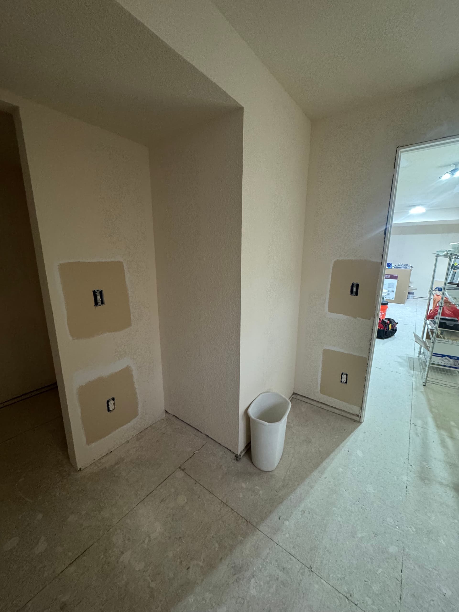 Basement Electrical Trim-Out in Thornton